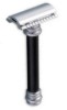 Merkur 38 Black Heavy Duty Long Handle DE Safety Razor