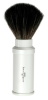 Edwin Jagger Travel Shaving Brush, Synthetic Hair - Satin