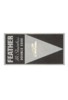 Feather Hi-Stainless Double Edge razor blades